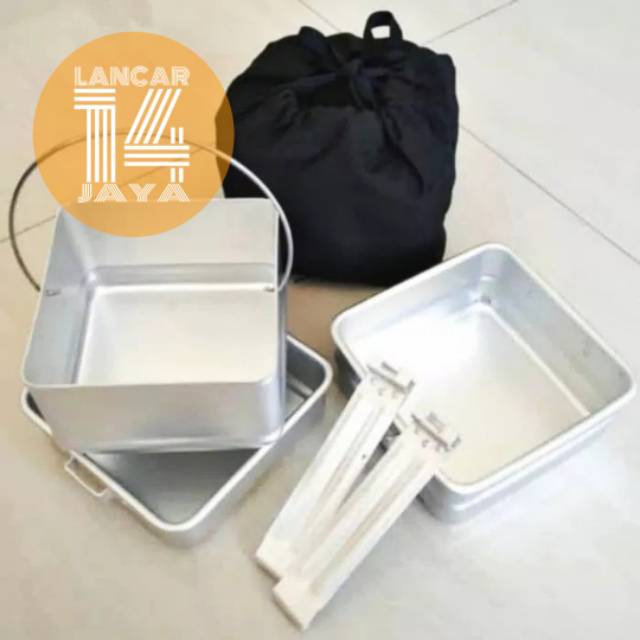 Nesting Alat masak dan makan stainless berkualitas Bandung