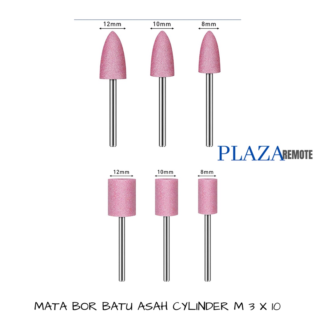 MATA BOR BATU ASAH PELURU GERINDA AMPLAS TUNER KUKU MINI DRILL BIT