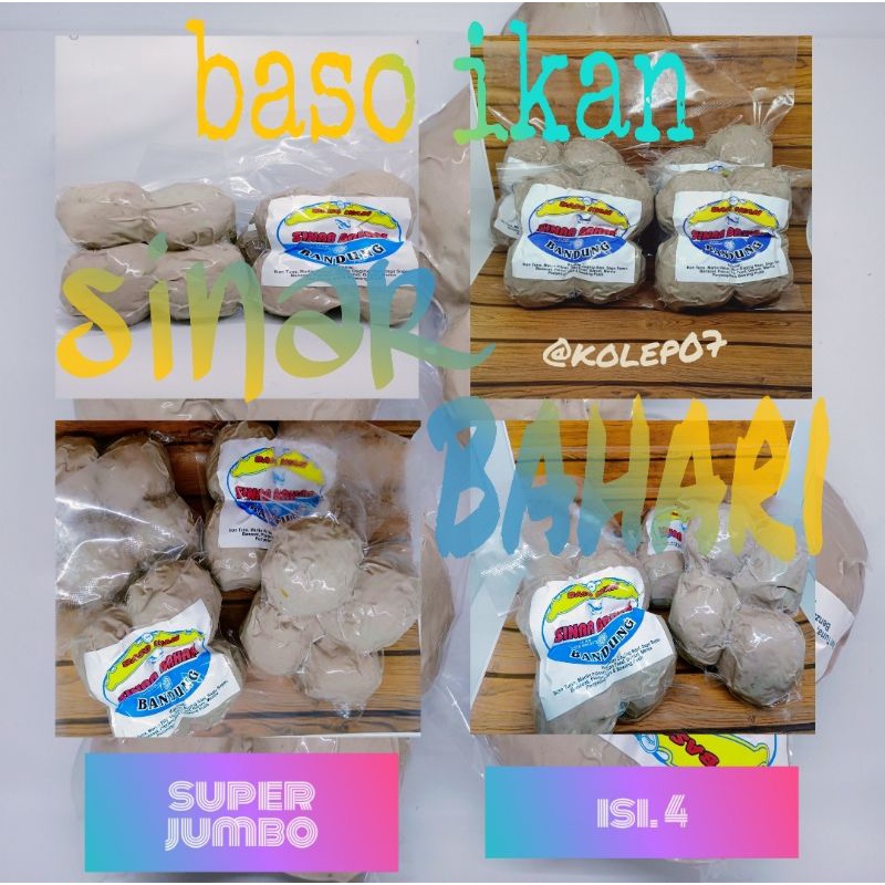 

baso ikan sinar bahari asli
