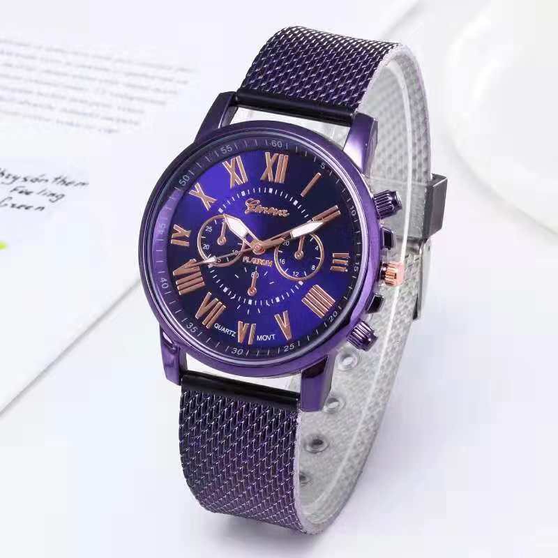 Grosir - J152 Jam Tangan Geneva Edisi Baru / Tali Glossy / Arloji / Jam Fashion / Import Batam