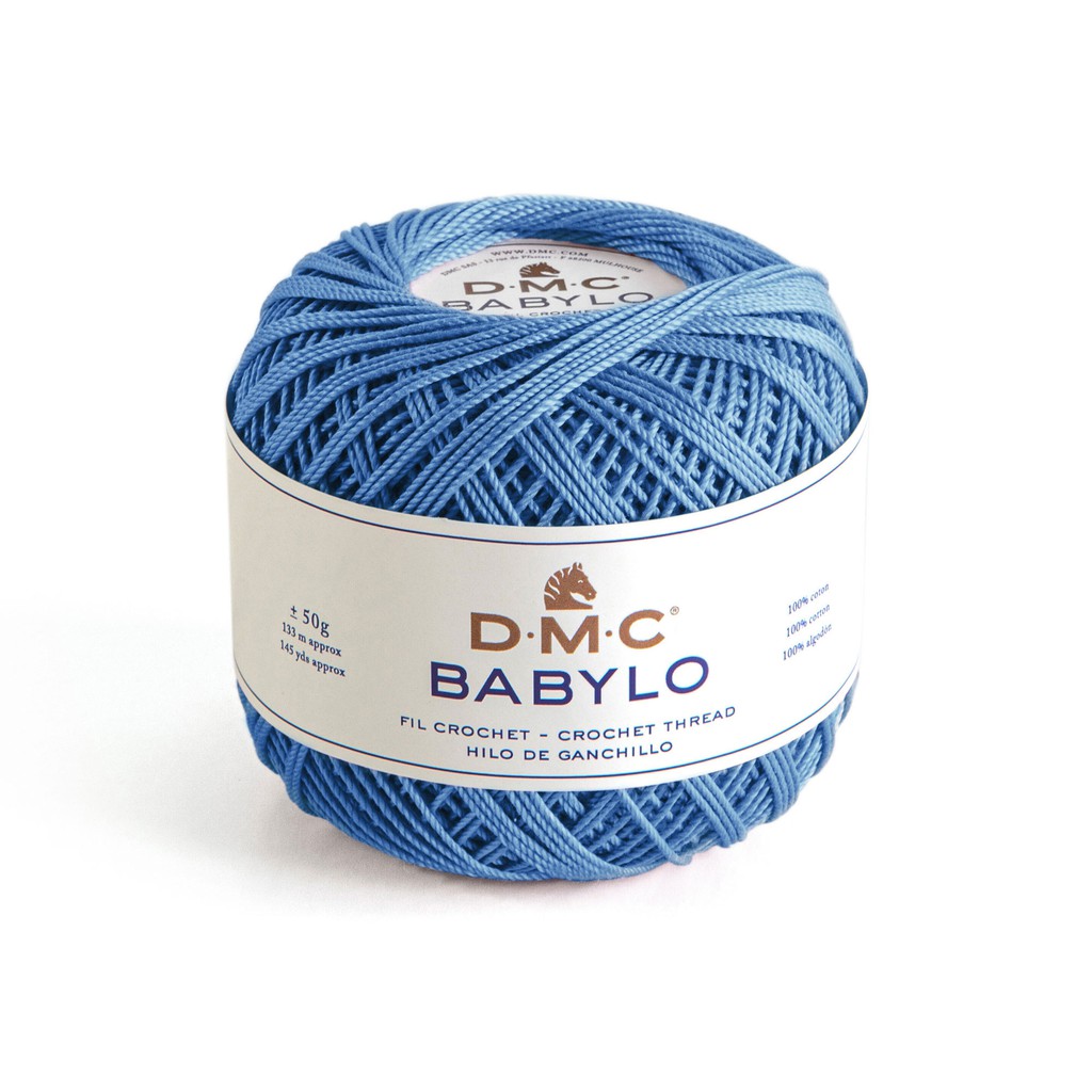 Benang Crochet DMC Babylo 50 Gram - 799 - Medium Delft Blue Biru