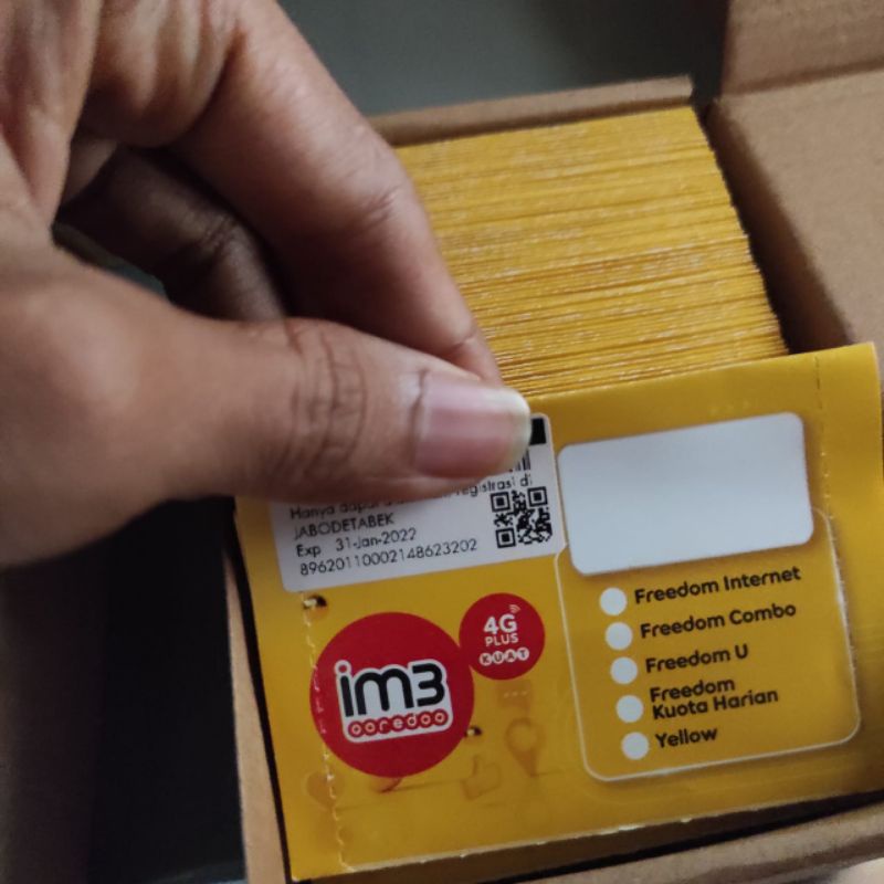 Indosat ooredoo kartu perdana