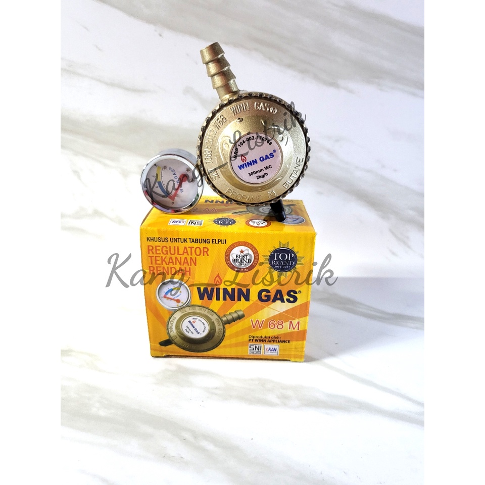 Regulator WINN Gas LPG / Regulator Gas + Meter WINN W28M