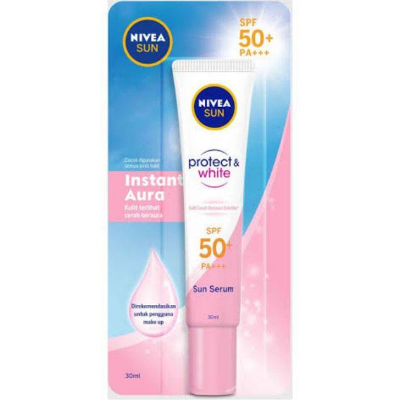 Nivea Sun Face Protection Serum Oil ControlSuncreen berbentuk serum dengan SPF50+