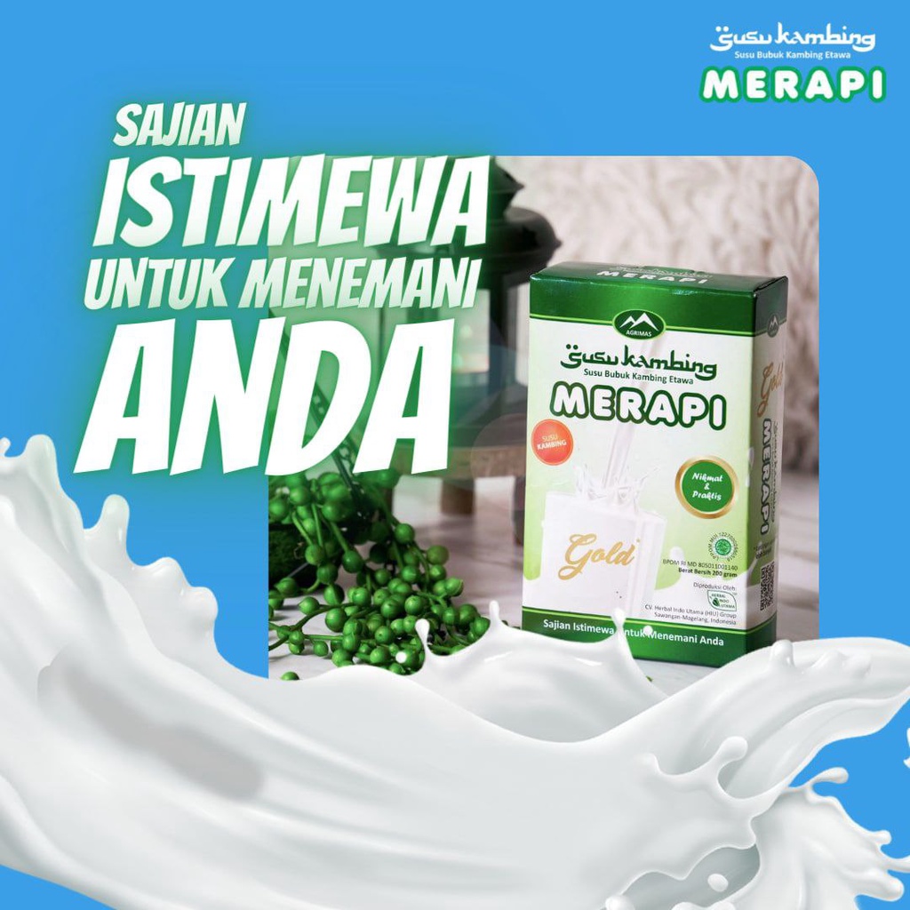 

Susu Kambing Merapi Gold
