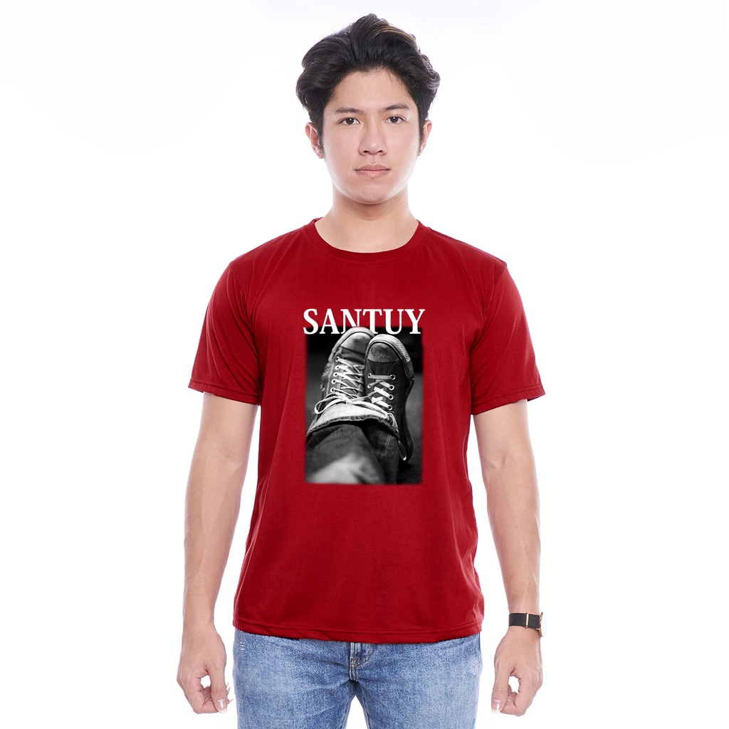 Kaos Oblong Pendek Gambar Santuy