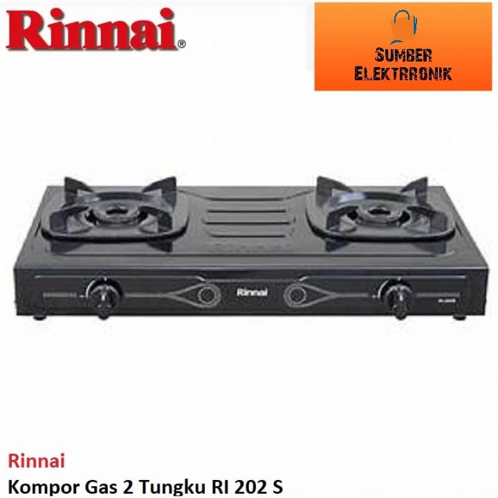 Rinnai RI 202S  Kompor 2 Tungku SunBurner 65CM