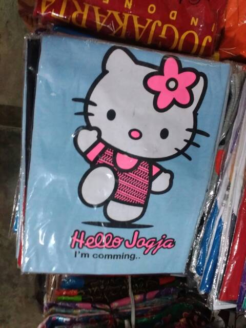 (BISA COD) Kaos Lengan Pendek Khas Jogja Ukuran All Size - Souvenir Murah