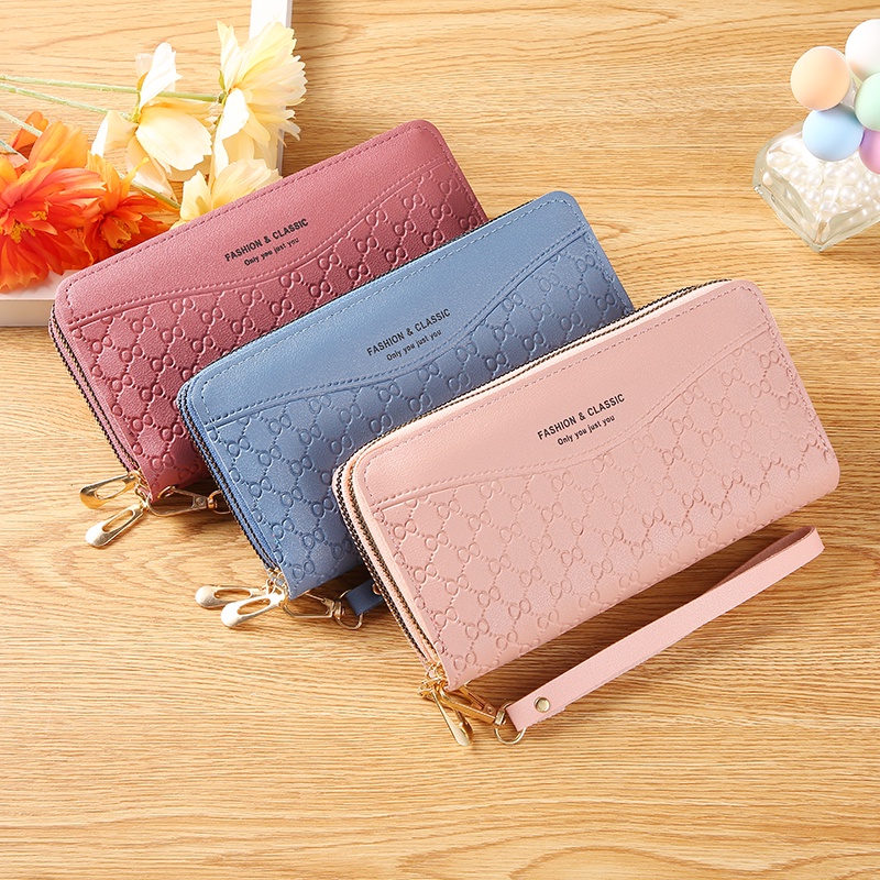 AND COD  DOMPET PANJANG WANITA DOMPET PANJANG WANITA IMPORT KOREA KULIT  ISI BANYAK RUANG Dompet Wanita Panjang Dompet Import Real Pict Dompet Cantik  Dompet Panjang Wanita Import Trendy Murah DOMPET SIMPLE MUDA DIBAWA KEMANA SAJA DOMPET PANJANG D56