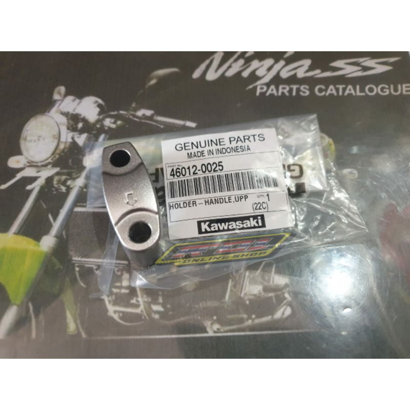 Clemp stang/raiser stang ninja ss ori original kawasaki