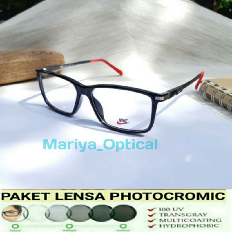 KACAMATA SEPORTY PRIA FREM 0528 LENSA BLURAY/MINUS /SILINDER /PLUS