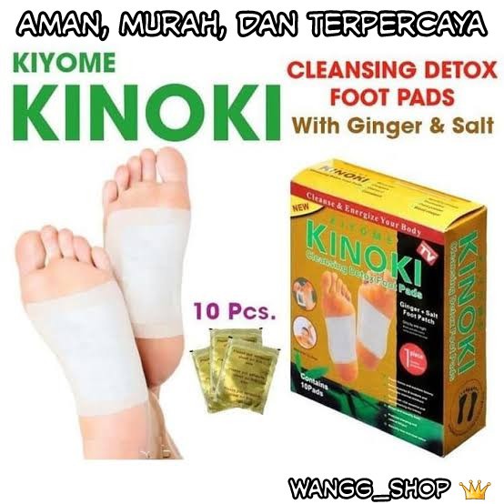 [TERMURAH] KOYO KINOKI GOLD GINGER FOOT CLEANSING DETOX / KOYO JAHE PENYERAP RACUN / FOOT PADS DETOX