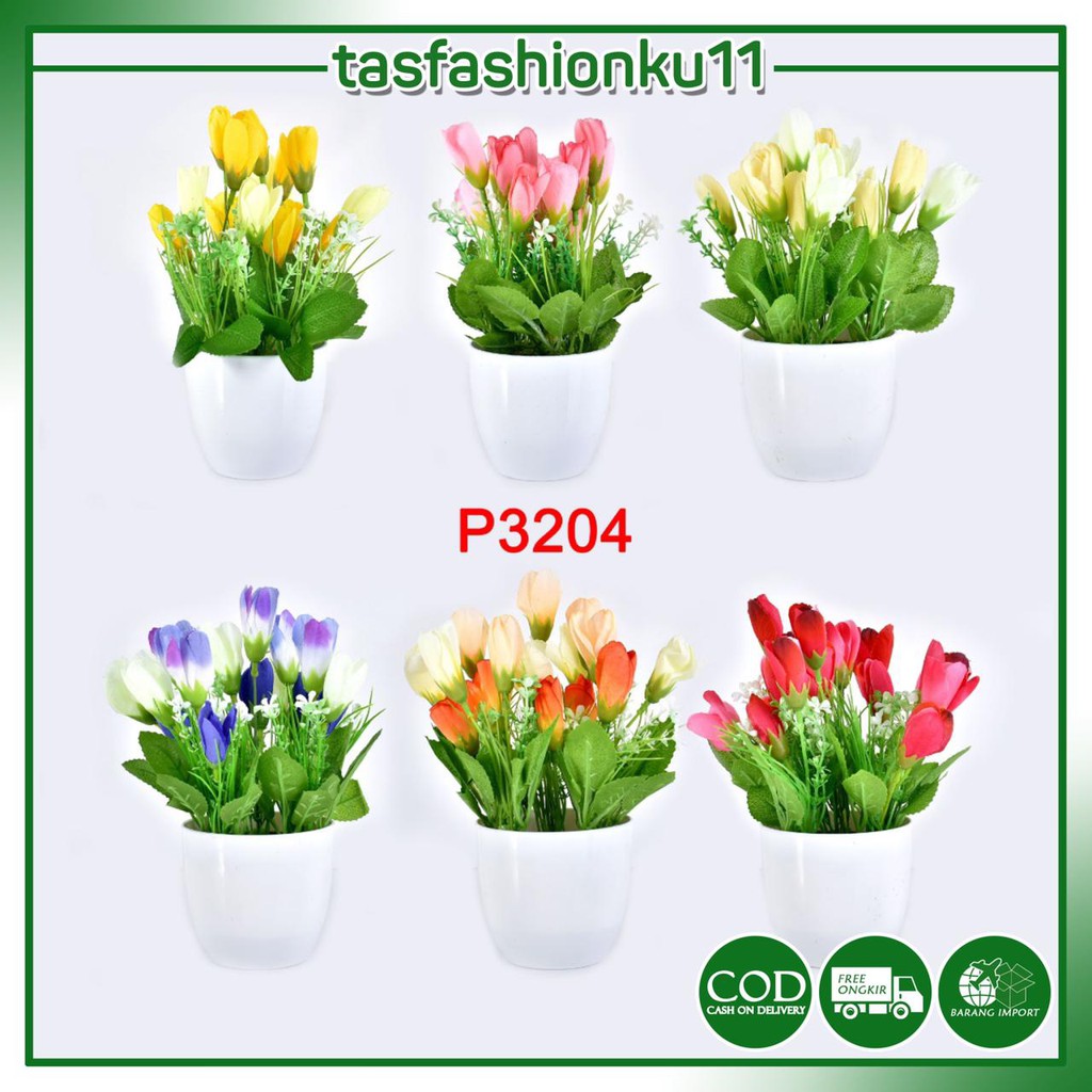 COD / TF11 P3204 ( 1 KILO  MUAT 17PCS )TANAMAN  BUNGA HIAS DEKORASI RUANGAN BUNGA PLASTIK HIAS