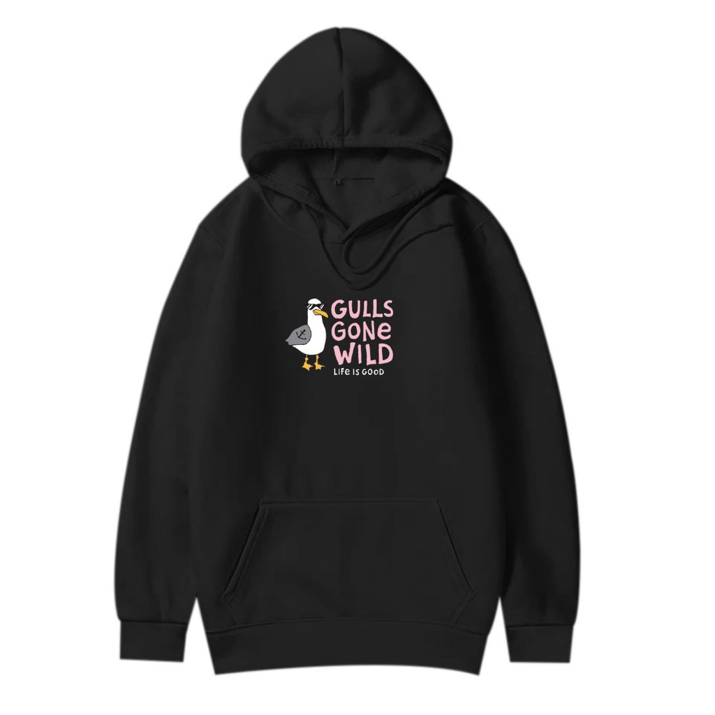 GULLS GONE WILD HOODIE JUMPER PRIA WANITA Size M-XXL