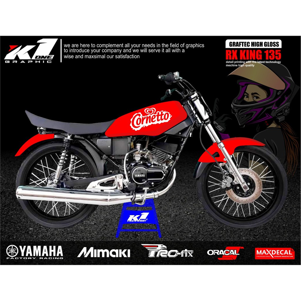 Sticker Cutting Rx King Striping Rx-King Harga Ternurah Sticker Motif Concerto