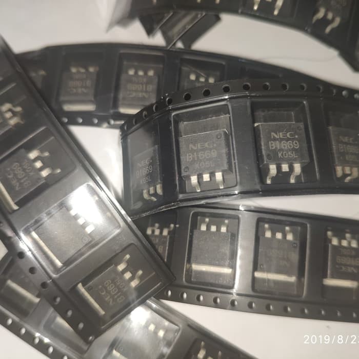 Chip IC Driver NEC 2SB1669 B1669 B 1669 TO-263 Terlaris