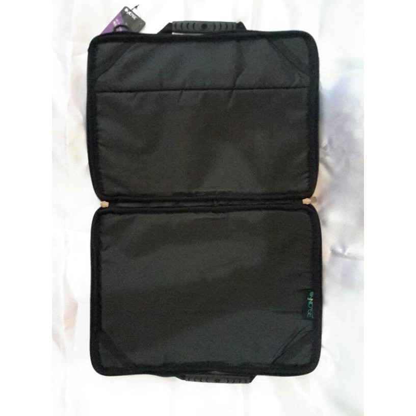 Tas softcase laptop notebook - Syncase SY02-D0801 ukuran 13 - 14 inch  dengan tali selempang