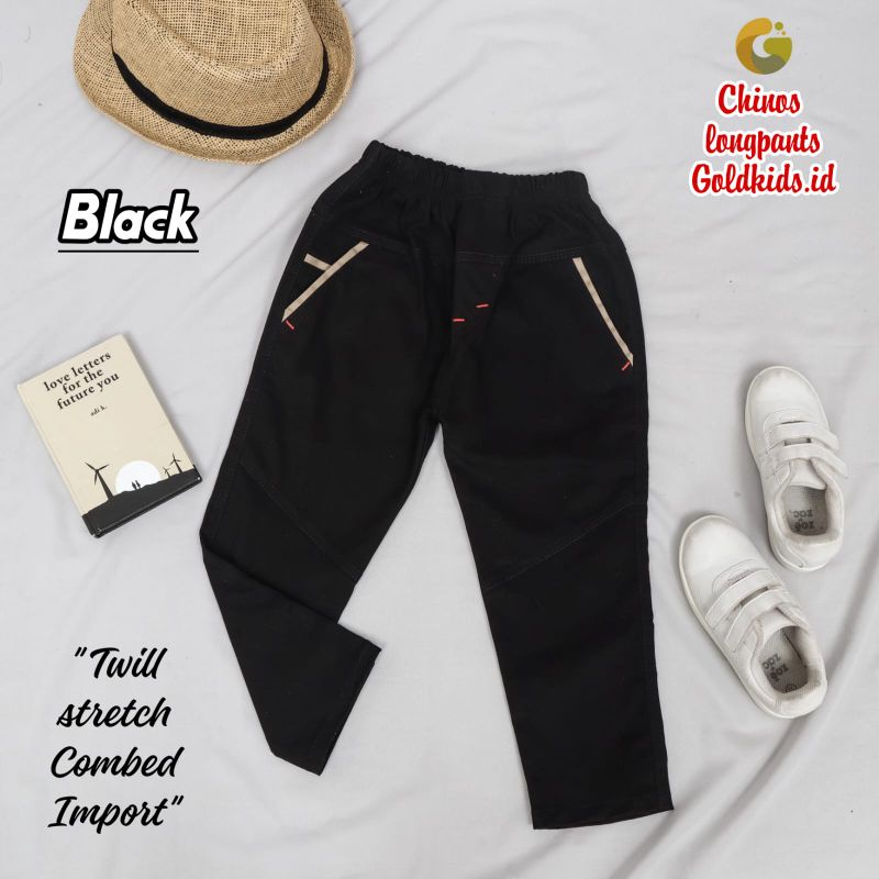 9-12 Tahun Chino Anak Panjang ORIGINAL GOLDKIDS 20 22 24 | Celana Chino Anak PREMIUM