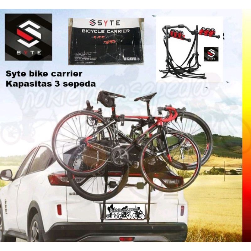 SYTE BIKE CARRIER UNTUK MOBIL KAPASITAS 3 SEPEDA