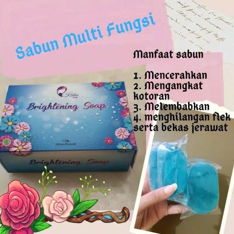 Sabun Pemutih Wajah Kedas Beauty Original