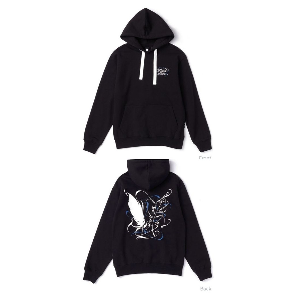 [READY STOCK] BTS: POP-UP MERCH (BLACK SWAN MD) - HOODIE 01 SIZE L