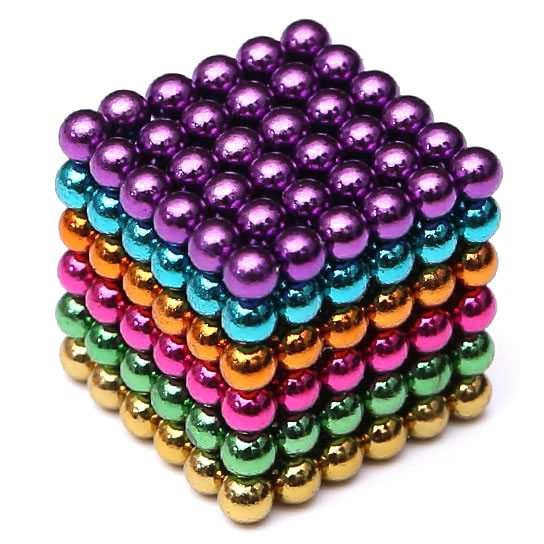 3mm Color Magnetic Ball Force / Bola Magnet Warna Warni