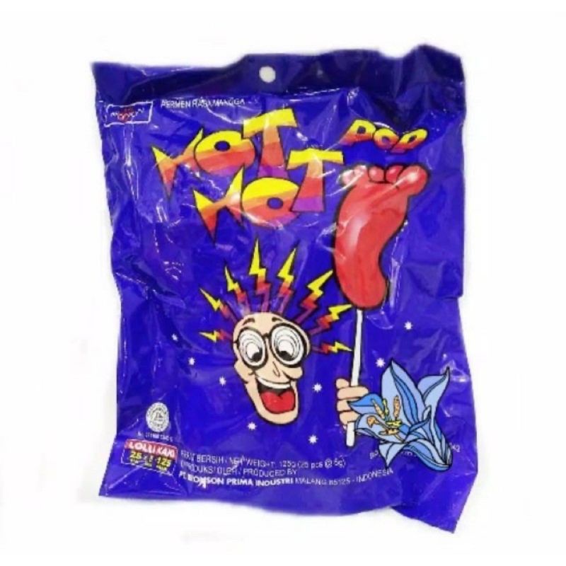 

Permen Hot Hot Pop Kaki 1 Pack Isi 25 Pcs 25Pcs