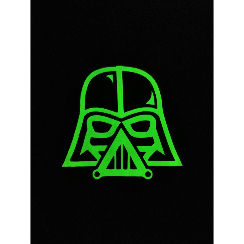 Baju Kaos Anak Superhero Star Wars Glow in the dark Darth Vader