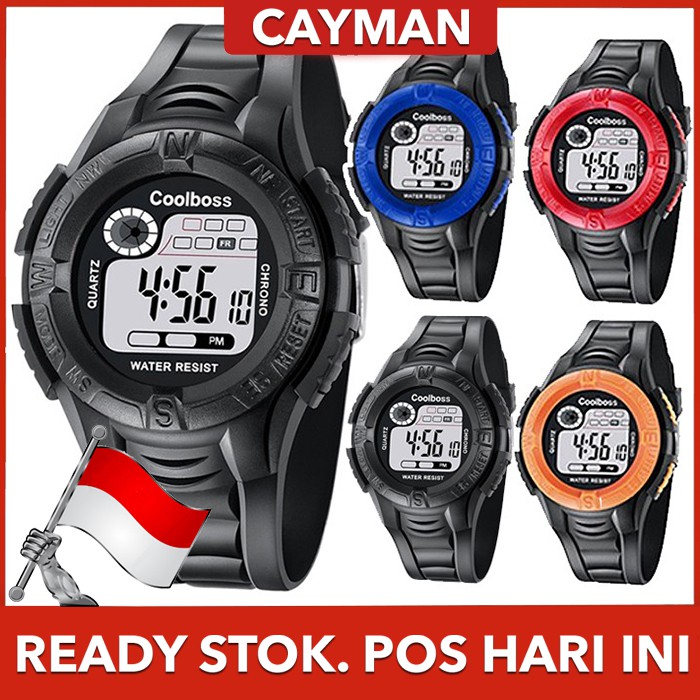 Cayman  Coolboss Jam Tangan Pria Fashion Sport Digital 