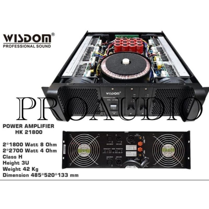 Power Wisdom HK21800 HK 21800 HK-21800 Original Garansi 1 Tahun Wisdom