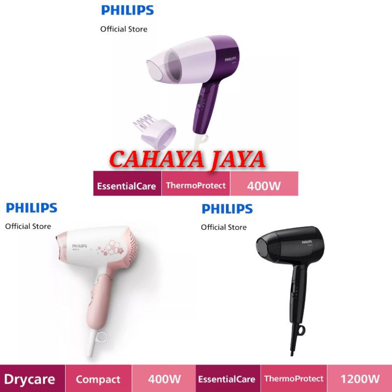 HAIR DRYER PHILIPS BHC010 / BHC 010 / PHILIPS  HP8108 / HP 8108 / PHILIPS HP8126 / HP 8126 ORIGINAL &amp; GARANSI RESMI