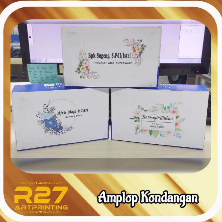 

Amplop kondangan / sumbangan kekinian