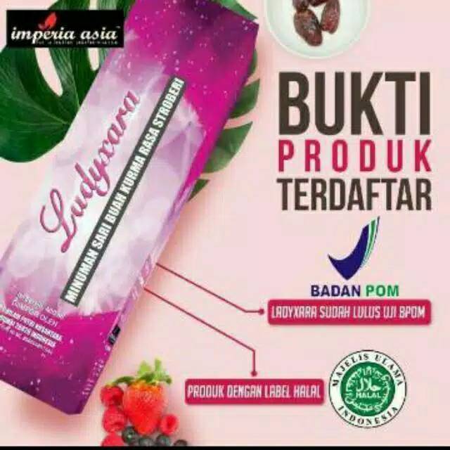 Ladyxara minuman herbal khusus wanita100% original