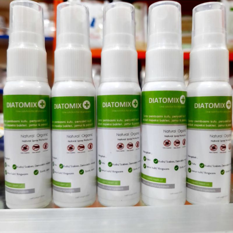 Diatomix spray anti kutu dan jamur