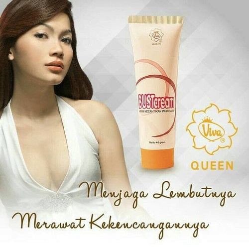 VIVA QUEEN BUST CREAM - KRIM KECANTIKAN PAYUDARA VIVA - 40GR