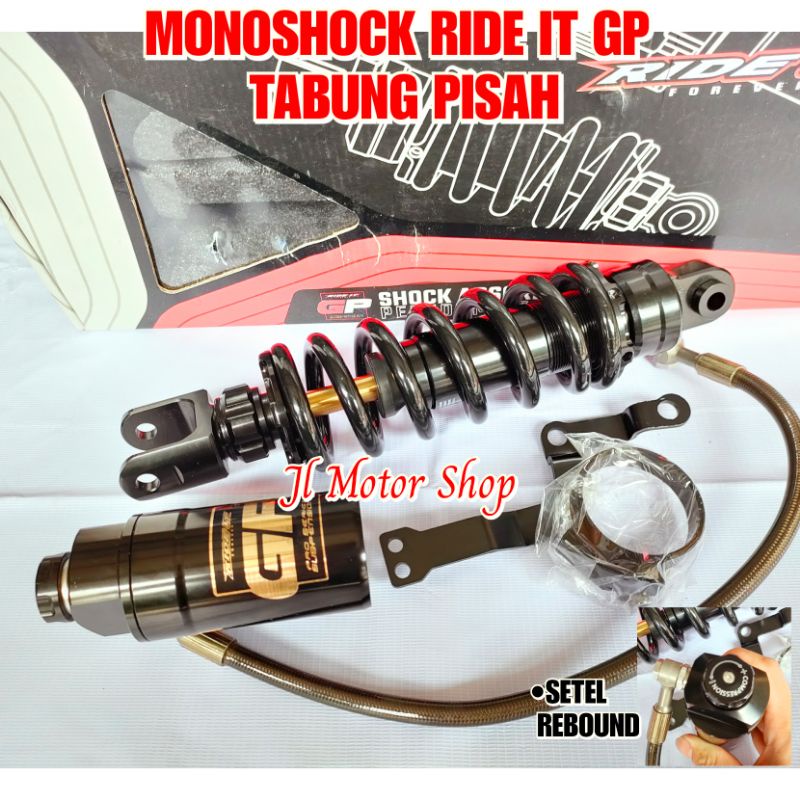 SHOCKBREAKER SHOCK MONOSHOCK RIDE IT GP JUPITER MX MXKING VIXION R15 SATRIA FU CB CBR 150 CBR150 CB150 R SONIC 150 SUPRA GTR 150 TABUNG PISAH