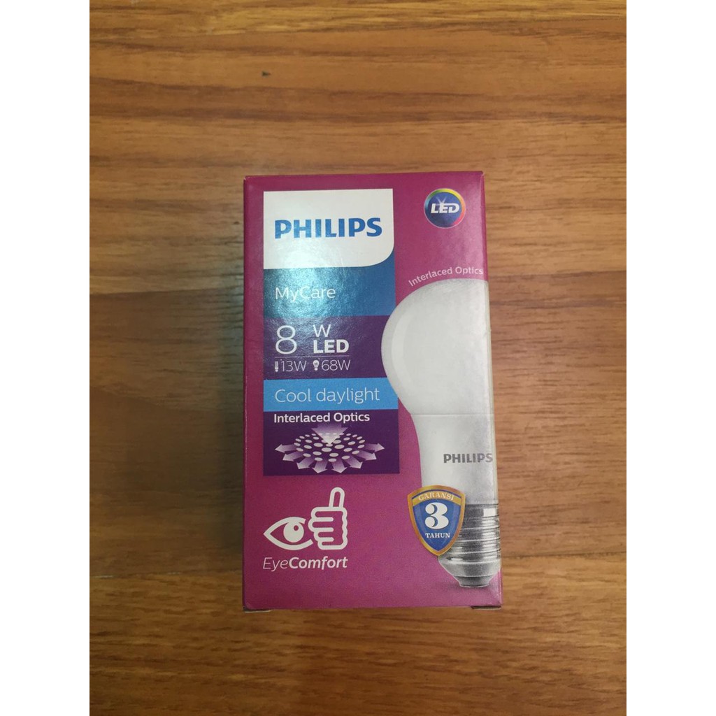 Lampu LED 8watt Philips