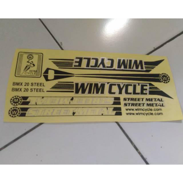 Paling Inspiratif Stiker Sepeda Mtb Wimcycle