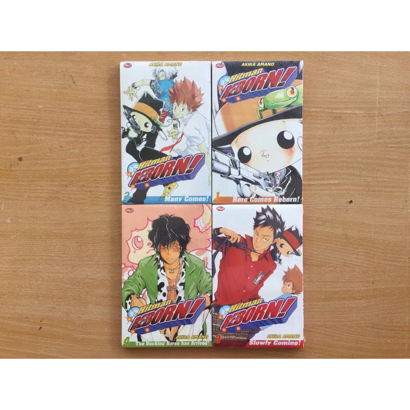 Komik Hitman Reborn / Katekyou Hitman Reborn volume 1-4 SEGEL
