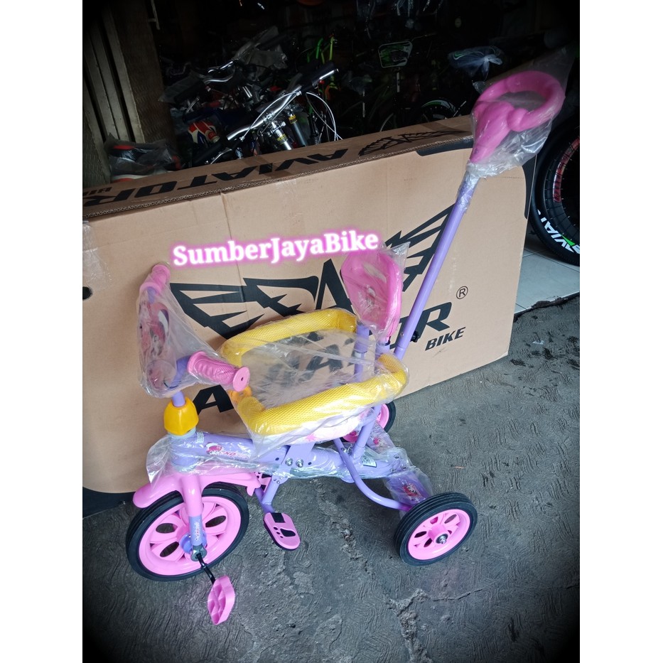 Sepeda Anak Roda 3 Exotic Dorongan Jagaan