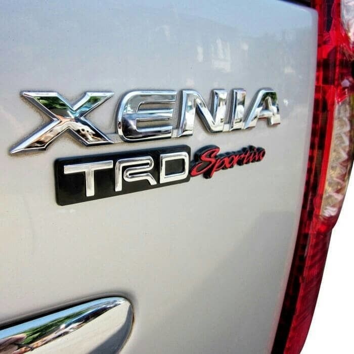 Jual Emblem Mobil TRD SPORTIVO Hitam Chrome Merah UNIVERSAL | Shopee ...