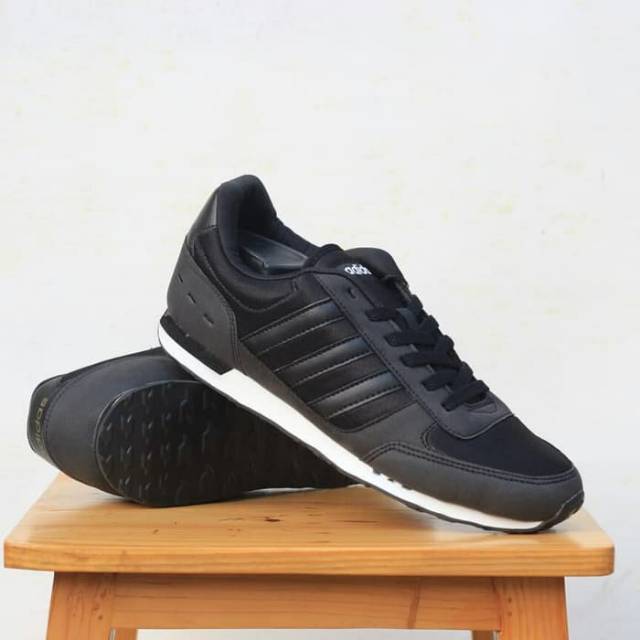 ADIDAS NEO CITY RACER FULL BLACK ORIGINAL