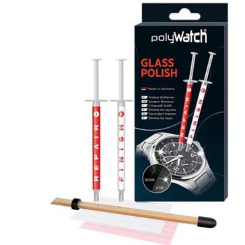 POLYWATCH SCRATCH REMOVER FOR CRYSTAL GLASS / PENGHILANG GORESAN