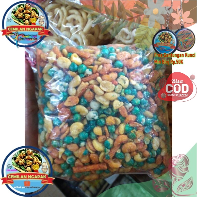 

Snack Aneka Kacang- Sajian Lebaran - Snack Makanan Ringan Kacang WonderFood Indonesia