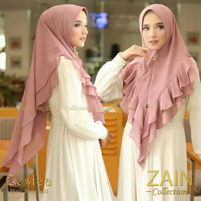 ORIGINAL ZAIN COLLECTION/KHIMAR ZESICA/KHIMAR BABYDOLL
