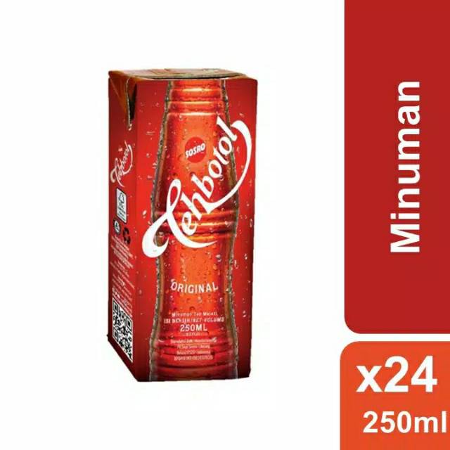 

Teh botol Sosro 250ml Karton
