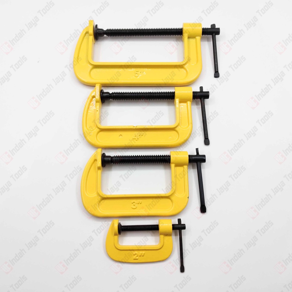 KDK Klem C 5 Inch SATUAN - Catok Clamp Penjepit