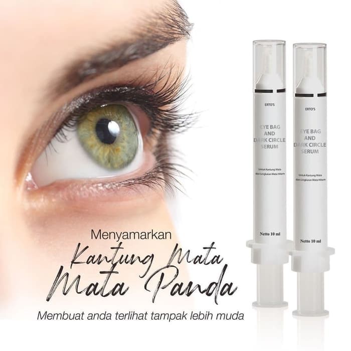 [Ori] Eye Bag Dark Circle Serum Ampuh Mengatasi Kantong Mata Panda Hanya dalam 2 Minggu BPOM