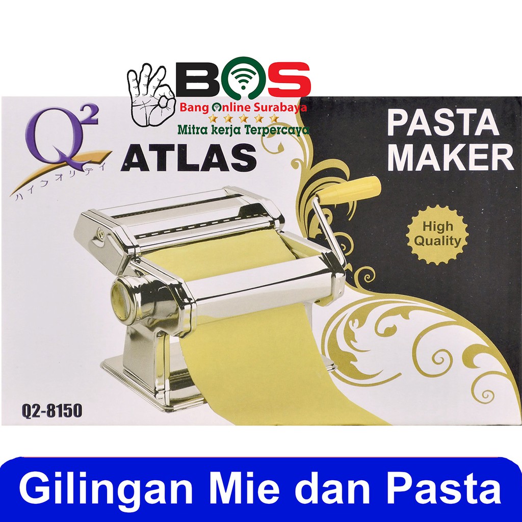 Pasta Maker Gilingan Mie Gilingan Molen Atlas Q2 8150 Q2-8150 Q28150