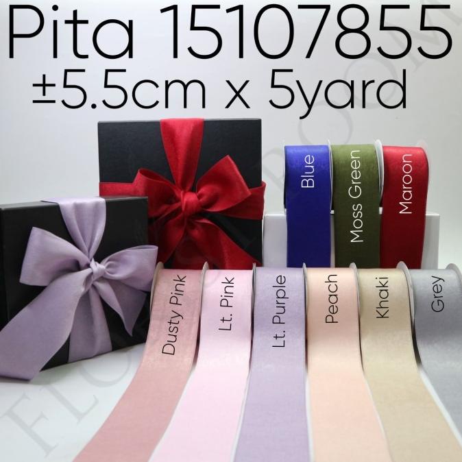 

Best Product!!! Pita 15107855 5.5Cm X 5 Yard - Ribbon - Gift - Paling Dicari
